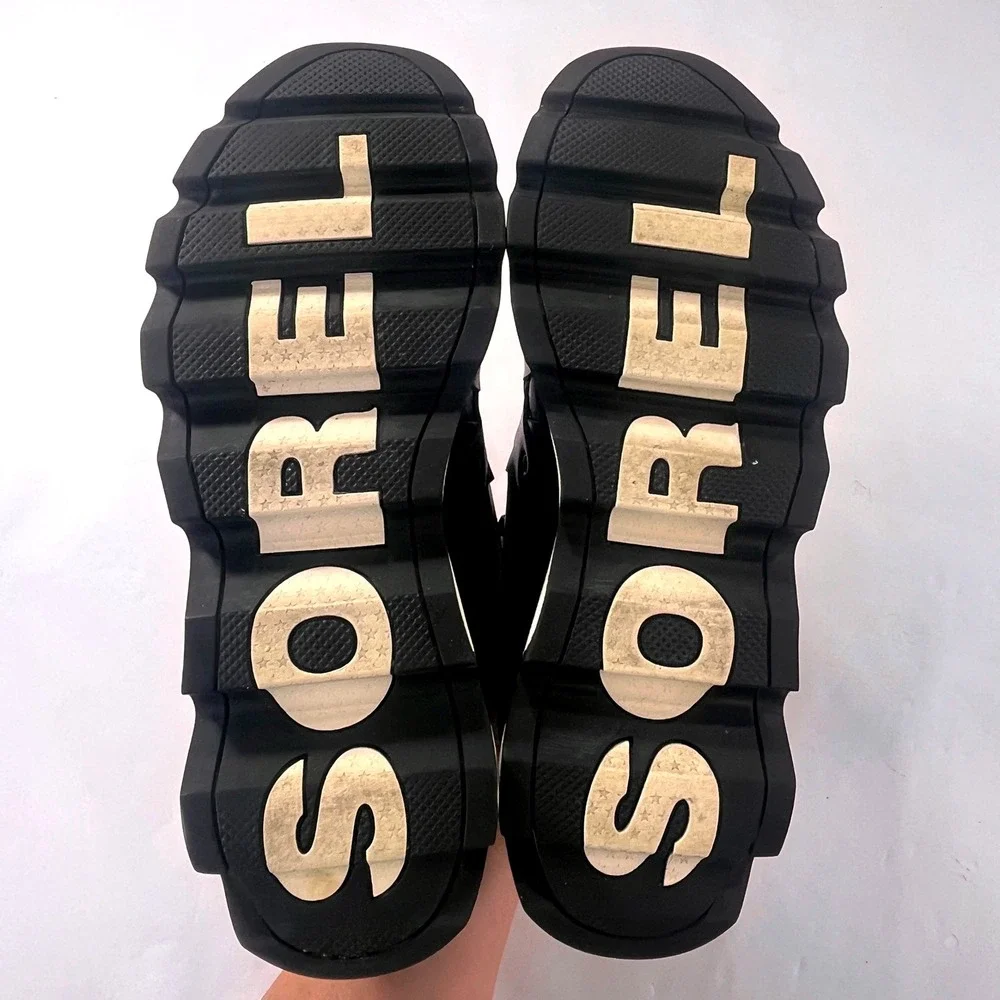 SOREL Kinetic Speed Trainers Womens 8.5 Black‎ Fashion Athletic Shoes Sneakers